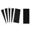 180 Pcs 4 x 0.8 cm Hair Extension ​Tape Tabs Double Sided Replacement Tapes for Hair Extensions (Black)