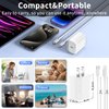 USB C Charger for iPhone Charger, 3Pack 20W USB C Wall Charger Block with Long 6FT Type C to Lightning Cable, Fast Charging Compatible with iPhone 14/13/12/11 Pro/Pro Max/XS Max/XS/XR/X/SE/8