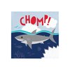 Shark Party Chomp Beverage Napkins, 48 ct