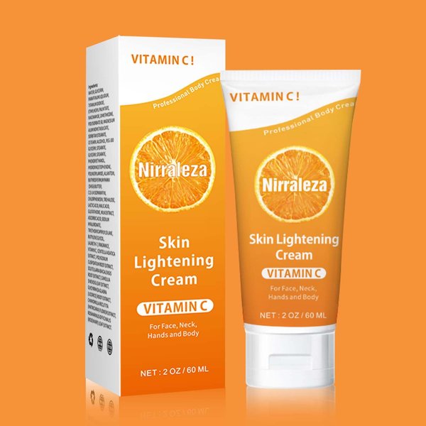 Skin Bleaching Cream for Body Intimate Areas, Skin Whitening Cream, Dark Spot Remover with Vitamin C for Underarms, Knees, Armpits, Elbows, Inner Thighs and Bikini Areas