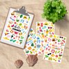 Summer Temporary Tattoos for Kids 670 Pieces Tropical Beach Hawaiian Luau Themed Summer Pool Party Supplies Favors Goodie Bags Decor Sticker Tattoos for Boys Girls Classroom Prizes Carnival Rewards