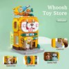 Ueuo Dog Theme Store Building Block,Collectible Display Model Toy as A Wonderful Gift Idea for Adults, Set Creative Building Block Set for Boys and Girls Creative Gifts for Kids Age 6+（343PCS）