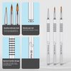 Vanfa Detailing Nail Art Brush Set (3pcs 3D Brush Set #79012)