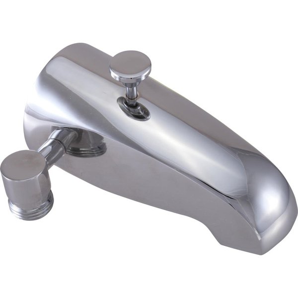 DELTA FAUCET Faucet, Chrome RP4370 Tub Spout for Pull-Out Diverter for Hand Shower