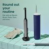 quip Water Flosser with Replacement Tip - Cordless Water Flosser with Adjustable Pressure - Teeth Cleaner Pick with 360 Degree Rotating Replaceable Tip, Rechargeable Water Dental Pick - Midnight Blue