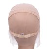 YANTAISIYU Full Lace Wig Cap Wig Base with Adjustable Strap Hairnet Cap for Making Wig Caps (Beige M 22inch)