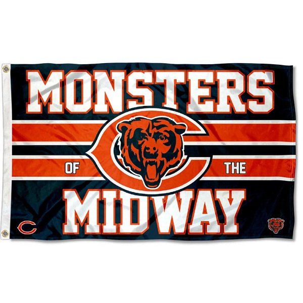 Chicago Bears Monsters of the Midway Flag