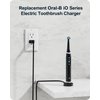 Magnetic Charger Replacement for Oral-B iO Series 7/8/9 Electric Toothbrush, Magnetic Charging Base Compatible with Oral-B Electric Toothbrush iO Series (Black)