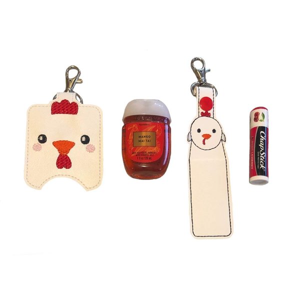 Chicken Hand Sanitizer and/or Lip Balm Holder