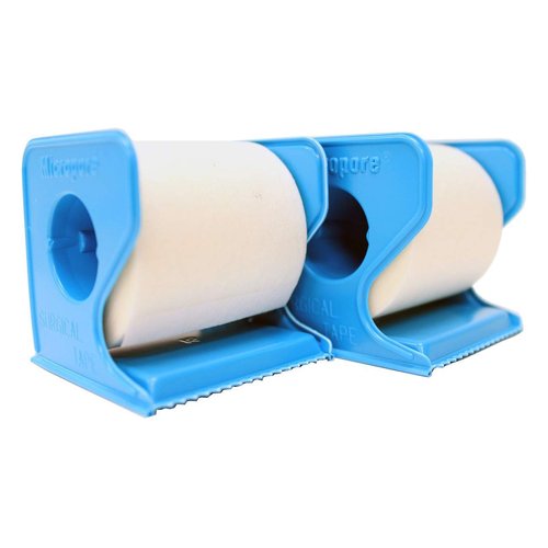 Micropore Skin Friendly Paper Medical Tape With Dispenser 1535-2, 2 Inch x 10 Yard, 1 Each, White