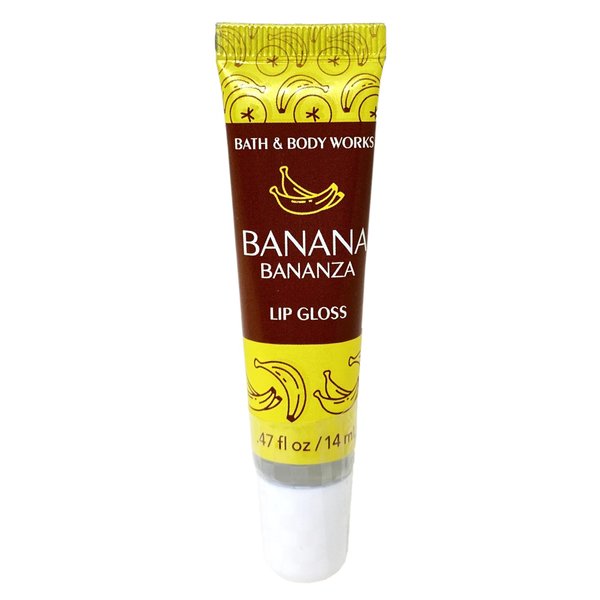 Generic Bath and Body Work Banana Bananza Lip Gloss - .47 fl oz / 14 mL, yellow