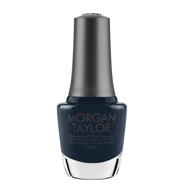 Morgan Taylor Nail Lacquer (Denim Du Jour) Blue Nail Polish, Finger Nail Polish, Long Lasting Nail Polish, Blue Nail Lacquer, Finger Nail Polishes, 5 ounce