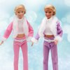 EuTengHao Winter Doll Clothing Set for 11.5 Inch Girl Dolls Includes Winter Fur Coat Nightwear Bathrobe Hat Dress Jacket Jeans Fashion Outfit for 30cm Girl Doll Play House Girls Gift