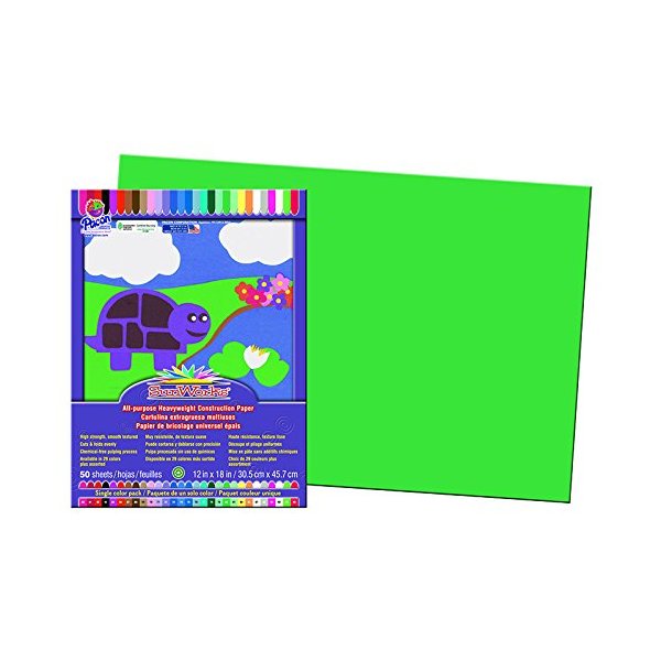 PACON CORPORATION SUNWORKS 12X18 HOLIDAY GREEN 50CT (Set of 12)