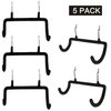 Menecor 5PCS Pegboard Drill Holder Pegboard Double Hooks Drill Hook for Drill,Accessories Bag,Other Power Tools etc