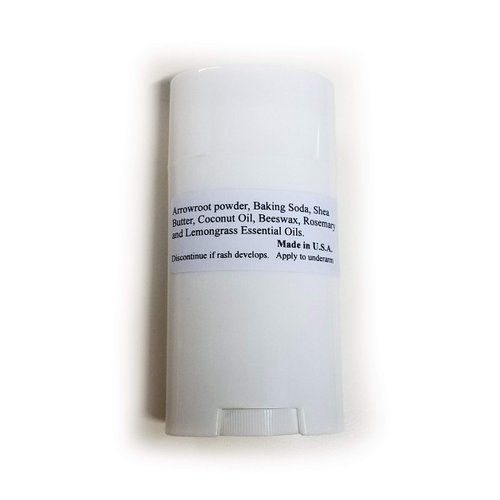 CHEAP Natural Deodorant - Premium All Natural ingredients, Swedish Shea Butter, NO Aluminum, NO Paraben, NO Propylene Glycol, with Arrowroot Powder, Coconut Oil, and it's CHEAP! (Lemongrass Rosemary)