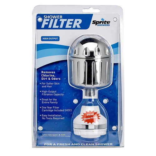 Sprite Showers HO2-CM High Output 2 Universal Shower Filter, Chrome