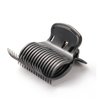 6PCS Black Hot Roller Clips Plastic Hair Curler Claw Clip Replacement Roller Clip Heat Resistance for Women Girls Hair Section Styling Tools
