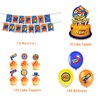 Dart War Party Decorations Dart War Birthday Party Supplies Includes Dart Happy Birthday Banner, Cake Topper, Cupcake Toppers, Balloons for Dart War Party Favors