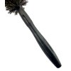 Round Hair Brush with Natural Boar and Nylon Bristles, Small Volumizing Hair Brush - 1.65 Inch Diameter Barrel (12 Rows)