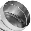 DuraVent 6DBK-E45SS DuraBlack Stainless Steel Stove Pipe, Single Wall, 6" Inner Diameter