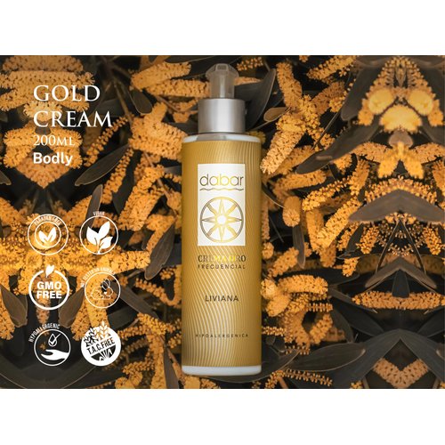 Ormus Patagonia Dabar Frecuencial - Light Gold Face Cream 50 ml & Light Gold Body Moisturizer 200ml -Hydration, Relaxation, & Rejuvenation -Kit