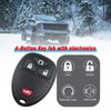 Montgopest Car Key Fob Keyless Entry Remote Compatible with Chevy Silverado Avalanche Captiva Equinox Tahoe Traverse, GMC Sierra Acadia Savana Yukon, Remote Start Replacement OUC60221, OUC60270