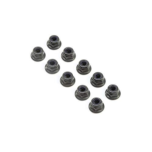 TEAM LOSI RACING M4 Flanged Lock Nuts 10 TLR245017 Gas Car/Truck Replacement Parts