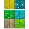 GLAM UP Premium Facial Sheet Mask 12 Combo (Pack of 12) | Face Masks Skincare, Hydrating Face Masks, Moisturizing, Soothing, Beauty Mask For All Skin Type Variety Beauty Mask Set