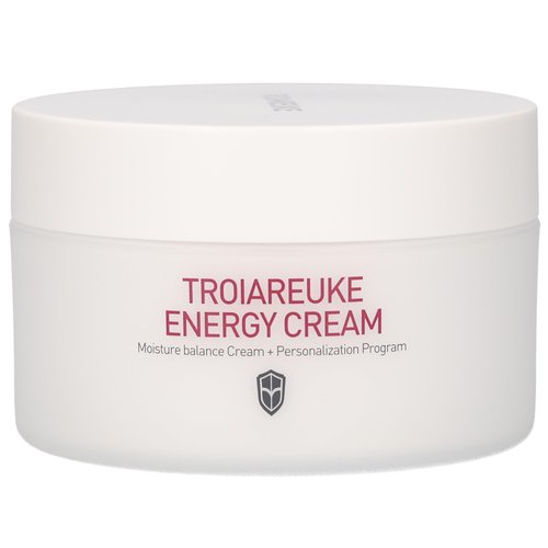 TROIAREUKE Energy Cream, Deep Nourishing Moisturizer for Face, Moisturizing Facial Night Cream with Bifida, Galactomyces, and Peptides For Dry, Dehydrated, and Combination Skin, Korean Skin Care