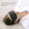 Ostrichpillow Hot & Cold Eye Mask - Clay Beads Hot Cold and Compression Therapy for Dark Circles, Eye Bags, Dry Eyes, Headaches, Migraines - Velcro Closure 2 Protective Bags Included