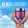 Hydrating Hair Mask for Damaged Hair - Keratin Hair Mask with Biotin, Argan & Coconut Oils - Deep Conditioning for Dry, Frizzy & Colored Hair - For All Hair Types - Sulfate & Paraben-Free - 10 fl oz