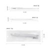 TEONEI Eyebrow microblading Marker Pen,Skin Marker Pen,Eyebrow Permanent Makeup Position Mapping Mark Tools (White)