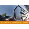 EyeCatcher Tailgate Insert Letters Compatible with 2016-2023 Tacoma (Satin Black)