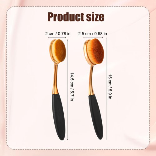 2pcs Sunscreen Applicator, Practical Kids Sunscreen Applicator Portable Sun Lotion Applicator Travel Size Sunblock Makeup Brush Gold Rose Sun Cream Brush Tanning Brush for Adults Family Friend Gift