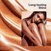 Body Shimmer Oil (4.1 Fl Oz), Body Shimmering, Long-Lasting Moisturizing, Body Oil for Radiant Glow, Glitter Glow Oil, Body & Face Makeup, Golden Brown