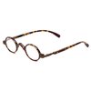 Calabria R314 Unisex Vintage Professor Oval Reading Glasses Blonde Tortoise+4.50