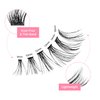 VieVie Lash Clusters 120pcs DIY Eyelash Extension Lashes, 30D 9-16mm Mix Individual Eyelashes, Natural Look DIY Lash Extension (30D)