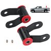 1-1.5" Rear Lift Leaf Rear Shackle Kit 710515 Compatible with GMC Sierra 1500 Chevy Silverado 1500 2wd 4wd Truck 1988-2018…