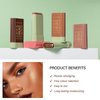 MEICOLY Cream Contour Stick, Bronzer Stick Facial Contouring Stick,Long Lasting Highlight Contour Makeup,Buildable Face Bronzer Face Shaping,03 Rich Glow