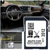 85713512 Navigation SD Card | Compatible with Silverado(2019-2022), Equinox(2019-2024), Sierra(2019-2022), Escalade(2021-2024), Enclave(2020-2024), and More | USA/CAN/MEX