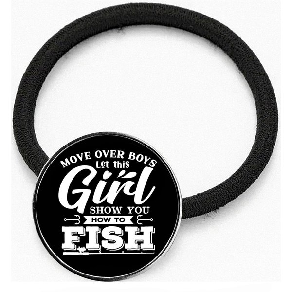 Generic Fishing Ponytail Holder, 1 Count (Pack of 1)