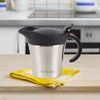 Rorence Stainless Steel Double Insulated Gravy Boat/Sauce Jug 16 Ounce Capacity