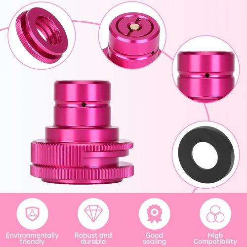 HK Quick Adapter for CO2 Soda Water Bubbler for Terra/Art/DUO Sparkling Water Maker, Connecting Original blue CO2 Cylinder with TR21-4 Male Thread Soda Maker Valve Refill Accessories