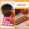 UPKOCH Miniature Food Dollhouse Accessories Decor Set 1:12 Scale Bread Honey Basket Picnic Cloth Flowers Dollhouse Decoration Accessories Mini Room Display Props Models