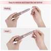 MelodySusie Portable Electric Nail Drill,PC120B Compact Efile Electrical Professional Nail File Kit for Acrylic, Gel Nails, Manicure Pedicure Polishing Shape Tools Design for Home Salon Use, Gold