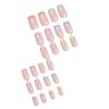 Curvlife Rainbow Short Press On Nails Stick On Nails Short Fake Nails Design Glossy Acrylic Nails Stick On Nails Tips Glue On Nails False Nails For Women Nail Kit With Nail Glue