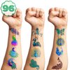 Peacock Temporary Tattoos - 80PCS Indian Festival Themed Stickers for Kids Birthday Party Supplies, Decorations, Favors, and Prizes - Cute Gifts for Boys and Girls