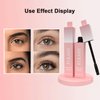Fulash Black Mascara, Waterproof Mascara, Adjustable Mascara, Volumizing, Lengthening, Long-Wearing, Smudge-Proof Mascara Vegan Formula, Black, 6ml