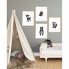 Eco-friendly Nursery Decor - Boho Woodland Collection - Set of 4 Forest Animal Prints